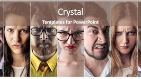  Presentation with sad - Amazing PPT theme having sad elderly man - disappointment backdrop and a  colored foreground