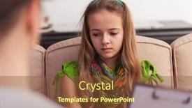  Presentation with seeking - Amazing slide set having sad teenager girl seeking help from professional counseling woman - close up backdrop and a tawny brown colored foreground