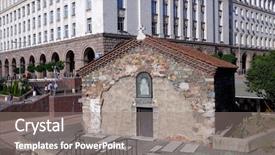  Presentation with church medieval - Amazing slides having saddlers is a medieval bulgarian backdrop and a gray colored foreground