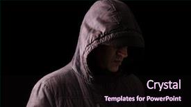  Presentation with mental health - Theme having sadness and mental health issues background and a wine colored foreground