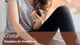  Presentation with sadness - Beautiful theme featuring sadness-and-people-concept-sad backdrop and a red colored foreground