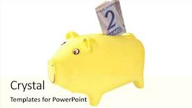  Presentation with political economy - Slides featuring saf - photo of economy - 2 background and a blonde colored foreground