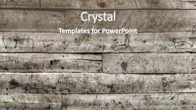  Presentation with story - Presentation theme featuring safari cartoon - handmade story on woodboard background and a gray colored foreground