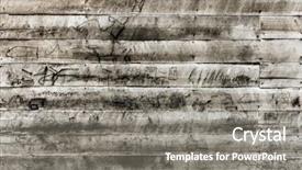  Presentation with safari - Presentation design having safari cartoon - handmade story on woodboard background and a gray colored foreground