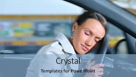  Presentation with sleeping - Colorful PPT layouts enhanced with safe people - beautiful woman is sleeping backdrop and a light blue colored foreground