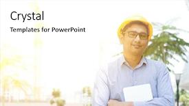  Presentation with construction site construction - Audience pleasing PPT layouts consisting of safety audit - portrait of a asian indian backdrop and a white colored foreground