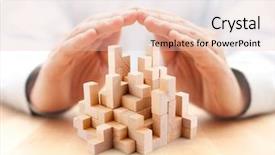  Presentation with development - Audience pleasing presentation theme consisting of safety business development concept wooden backdrop and a lemonade colored foreground