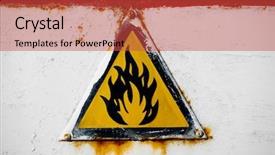  Presentation with fire safety - Amazing PPT layouts having pumpkin crepes with fruit confiture and chocolate cream backdrop and a coral colored foreground