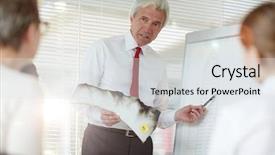  Presentation with safety committee - Theme with safety committee - highly professional senior forensic examiner background and a sky blue colored foreground