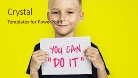  Presentation with sky blue - Slide deck featuring safety driving - driver's hands on a steering background and a cream colored foreground