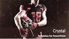  Presentation with generated image fractal geometry chaos - Presentation featuring safety explosion - digitally generated image of powder background and a wine colored foreground