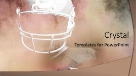  Presentation with color powder - Colorful presentation design enhanced with safety explosion - splashing of color powder backdrop and a coral colored foreground