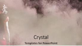  Presentation with american football - Amazing presentation design having safety explosion - splashing of powder against american backdrop and a mint green colored foreground