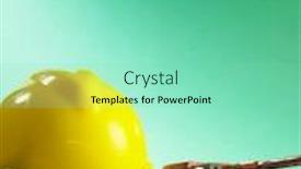  Presentation with safety first - Cool new theme with safety-first-concept-yellow-hard backdrop and a seafoam green colored foreground