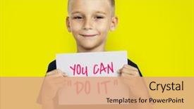  Presentation with hand holding plant - Slide set featuring safety health environmental - woman's hands holding a plant background and a coral colored foreground