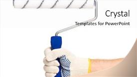  Presentation with close up view of the compass on old paper - Cool new slides with safety improvements - close up view of worker backdrop and a white colored foreground
