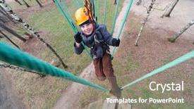  Presentation with climber plant - Amazing presentation design having sexy lady in car smoking backdrop and a tawny brown colored foreground