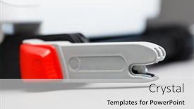  Presentation with child safety - PPT theme consisting of safety-lock-of-child-car background and a light gray colored foreground