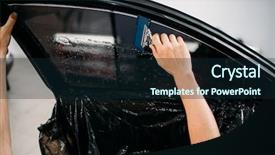  Presentation with work the word in your life - Amazing presentation design having safety procedures - specialist work with car tinting backdrop and a wine colored foreground