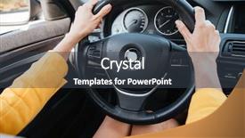  Presentation with safety driving - Presentation design with safety rules - close up of female hands background and a tawny brown colored foreground