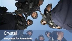  Presentation with guns - Audience pleasing presentation theme consisting of smartphone with credit card isolated on white background 3d render backdrop and a soft green colored foreground