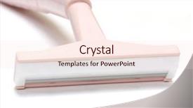  Presentation with personal relationship - Colorful presentation enhanced with safety shower - womans personal shaver isolated backdrop and a  colored foreground