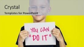  Presentation with safety - PPT theme having safety signs - open trench' sign on street background and a light blue colored foreground