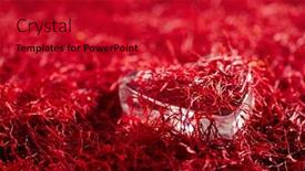  Presentation with saffron - Audience pleasing PPT theme consisting of saffron-threads-background-truly-color backdrop and a crimson colored foreground