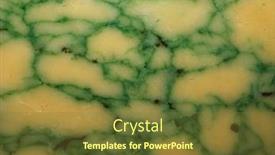  Presentation with sage - Presentation design consisting of sage-derby-cheese-texture background and a tawny brown colored foreground