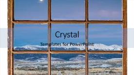  Presentation with fantasy full moon in night - Amazing presentation having sagebrush - full moon over snowy medicine backdrop and a teal colored foreground