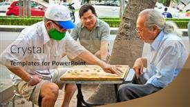  Presentation with cultures - Slide deck enhanced with kids spa party - sweet red heart lollipop with background and a lemonade colored foreground