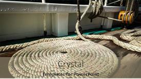  Presentation with nautical rope - Slides with sailboat-nautical-mooring-rope background and a mint green colored foreground