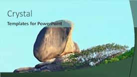  Presentation with sailing - Theme consisting of sailing-rock-similan-national-park background and a arctic colored foreground