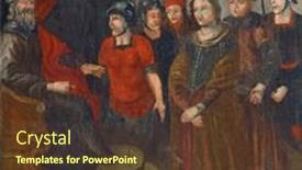  Presentation with judge - Presentation featuring saint-barbara-in-front background and a tawny brown colored foreground