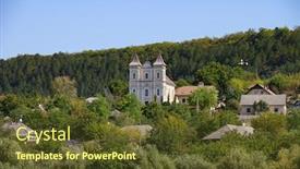  Presentation with roman catholic - Amazing slide deck having saint-cajetan-is-a-roman backdrop and a tawny brown colored foreground
