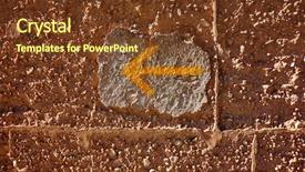  Presentation with rain forest walk way - Slide deck consisting of saint james pilgrims in adobe background and a tawny brown colored foreground