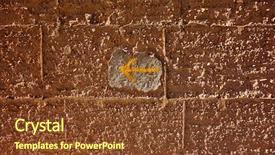  Presentation with rain forest walk way - Beautiful theme featuring saint james pilgrims in adobe backdrop and a tawny brown colored foreground