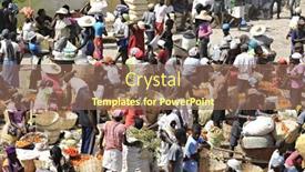  Presentation with haiti - Presentation design featuring saint-marc-haiti-feb-12 background and a violet colored foreground