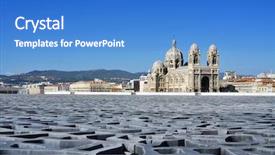  Presentation with mama mary - Audience pleasing PPT layouts consisting of saint mary major in marseille backdrop and a  colored foreground