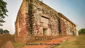  Presentation with malacca - Slide deck enhanced with saint-paul-s-church background and a gold colored foreground