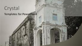  Presentation with malacca - Amazing slide set having saint-paul-s-church backdrop and a light gray colored foreground
