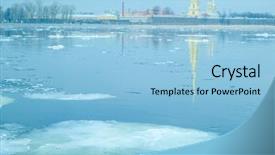  Presentation with paul - PPT theme enhanced with saint peterburgs - image of peter and paul background and a light blue colored foreground