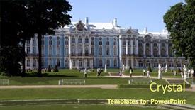  Presentation with tsar - Presentation design with saint-petersburg-russia-june-15 background and a tawny brown colored foreground