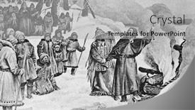  Presentation with engraving - Cool new slides with saint stephen of perm engraving by renarfrom picture by painter lebedev published in magazine niva publishing house a f marx st petersburg russia 1893 backdrop and a light gray colored foreground