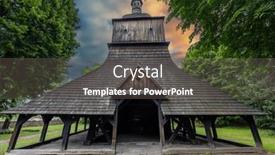  Presentation with church - Slide deck consisting of saints-philip-and-james-church and a gray colored foreground