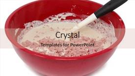  Presentation with diet low carb - Audience pleasing presentation theme consisting of salad dressing or sandwich spread backdrop and a coral colored foreground