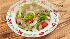  Presentation with beef - 