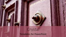  Presentation with church - Presentation theme with salamanca-clerecia-church-door-detail background and a violet colored foreground