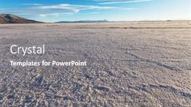  Presentation with salt - PPT layouts enhanced with salar-de-uyuni-bolivia background and a gray colored foreground