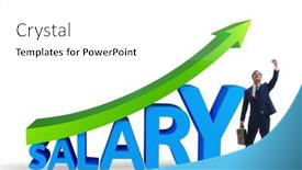  Presentation with salary - Presentation with salary-increase-concept-with-businessman background and a white colored foreground